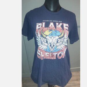 Blake Shelton Top T-Shirt Womens XL - Friends & Heroes 2020 Concert